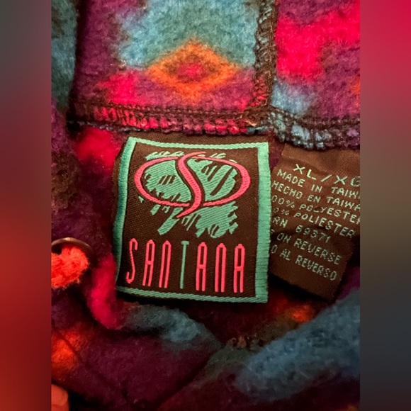 Vintage Santana Fleece Hoodie - Picture 5 of 7
